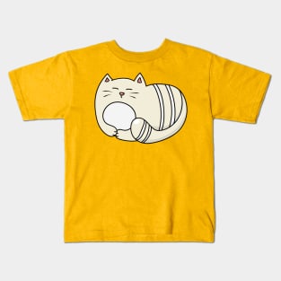 Contented Cat Kids T-Shirt